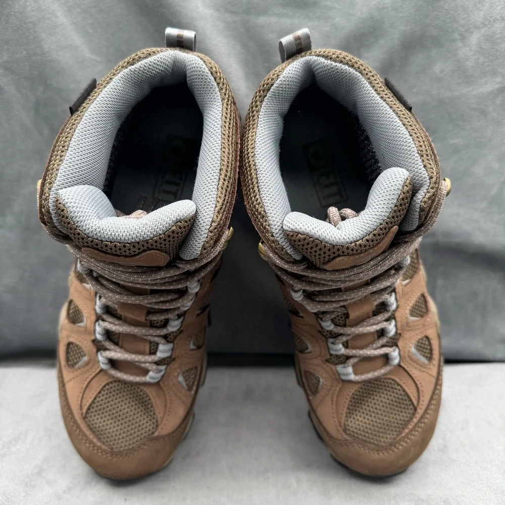 Oboz Sawtooth II Mid WP Women’s Size 9 Waterproof Hiking Boots Brown Leather - Picture 11 of 13